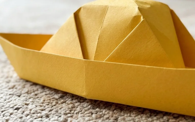How to Fold an Origami Pirate Hat