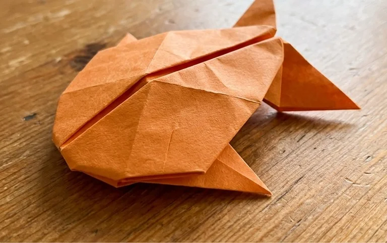 Easy Origami Fish - Origami for Kids - Easy Peasy and Fun