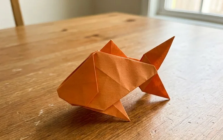 Easy Origami Fish: Fun Paper Craft for Kids